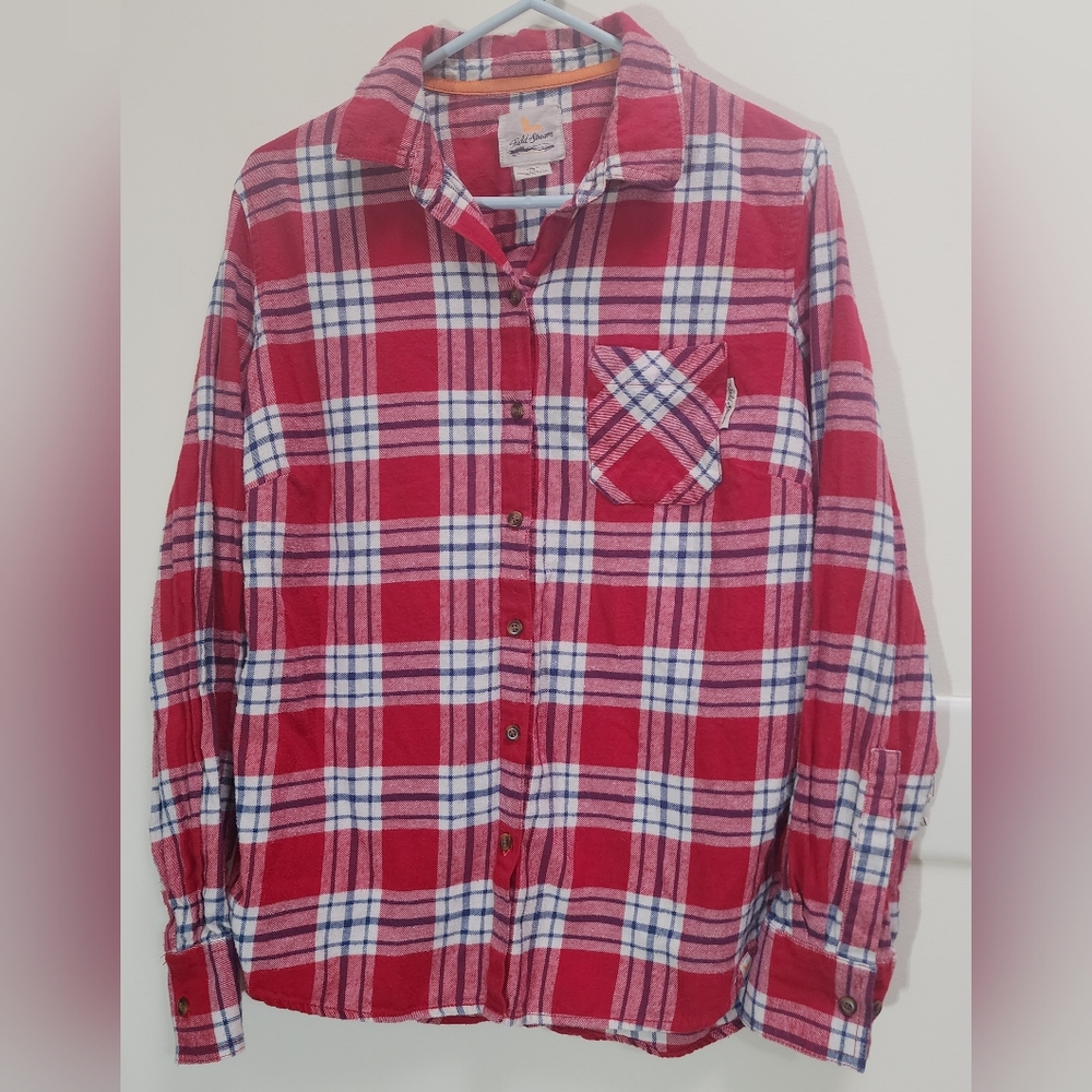 Vintage Field and Stream Flannel Woman’s Long Sleeve Shirt Size L